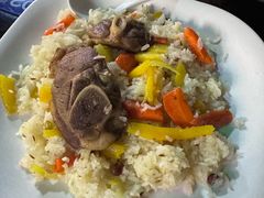 手抓羊肉饭-羊巴道新疆菜·清真(上梅林店)
