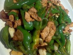 辣椒炒肉-绿茶餐厅(西单老佛爷店)