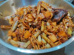 内蒙焖面-内蒙焖面大盆骨餐馆(山大路店)