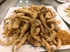 软炸鲜蘑-黄家饺子东北特色菜馆(湖滨商业街店)