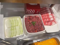 鲜嫩双椒牛肉-海底捞火锅(长宁路龙之梦店)