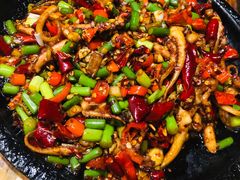 铁板鱿鱼须-钟掌勺忘不了地道湘菜(新天地假日广场店)