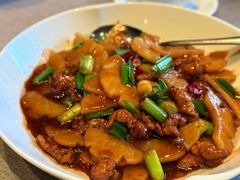 佛手瓜炒肉片-新荣记(椒江店)