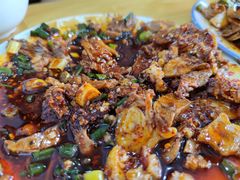拌剔骨肉-温记府廟豆汤饭·始于1955年(海椒店)