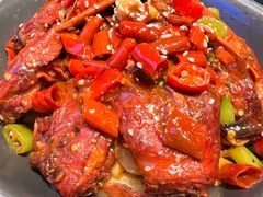特色干锅麻辣鸭头-小桃红·东北菜·春饼烤鸭(南阳湖街店)