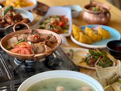 野菜虾滑汤-品味泸沽湖•民族特色菜(大落水店)