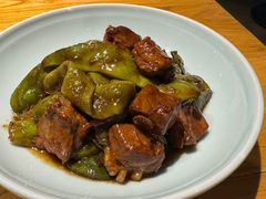 排骨炖油豆角-一轩饺子馆(丽都店)