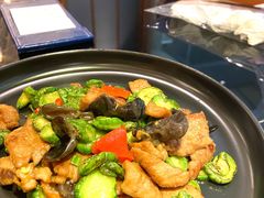 小脆瓜炒雪花猪肉-闽和南(深圳万象城店)