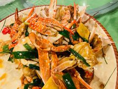 姜葱炒花蟹-盛港湾海鲜食府(黄沙店)