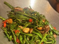 干煸扁豆丝-绿茶餐厅(西单老佛爷店)