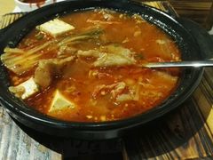 五花肉豆腐辣白菜汤-秀伴韩式主题餐厅(泰龙城店)