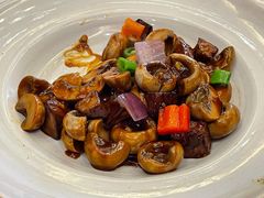 白菌炒鹅肝-旺顺阁海鲜广场(亚运村店)