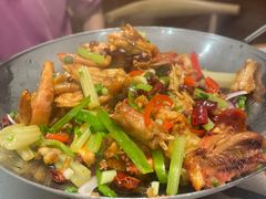 干锅手撕鸡-澎湖湾农家菜(八一路楚天府店)