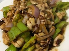 酱爆鱿鱼-海滨假日渔家海鲜