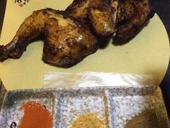 碳烤手撕鸡-夯鱼烤鱼·尔滨地标美食(国展店)