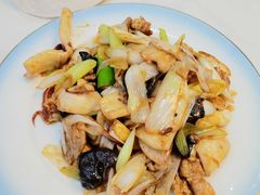 五花肉炒笔管-来之顺海鲜菜馆·青岛菜(栈桥店)