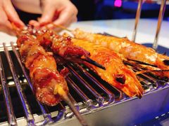 烤羊肉串（1串）-大成活海鲜烧烤龙虾(静安大融城店)