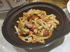 砂锅有机菜花-国人川菜(李家村建东街店)