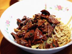 肉丝拌川加猪肝-小狗面馆(河东路店)