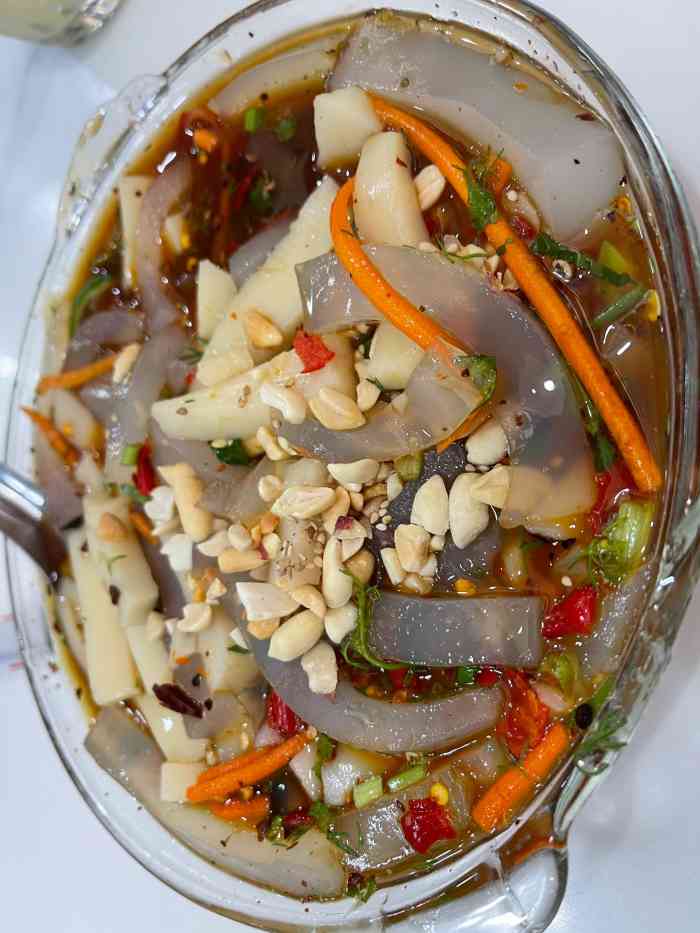 冰冰凉·小吃饮品-"我只能说,柠檬凉粉儿,也是黑暗料理中的第.