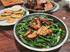 芥兰炒肥叉-农汤老店(顺联公园里店)