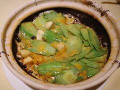 咸蛋黄啫苦瓜煲-惠食佳(滨江大公馆店)