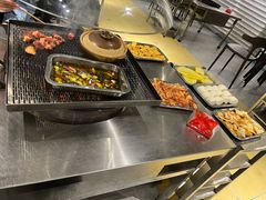自助取餐区-胡四哥特色火盆烧烤(总店)