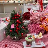 上海圣诞季🎄蝴蝶结圣诞树咖啡店✔️