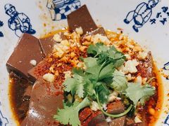 辣子蒜羊血-汉唐宴长安食府