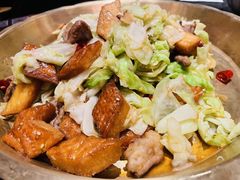 包菜炒囊-丝路金桃·新疆菜(徐汇店)