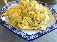 银鱼炒蛋-呼吸森林·生态农庄农家乐私房菜