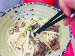 韭黄炒牛肉-刘氏三和面馆