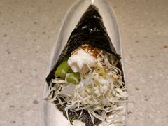 芦笋虾手卷-毛丼丼饭专门店 台南日式料理