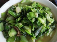 香菇炒青菜-咸亨酒店
