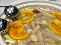 生态木瓜椰子鸡汤-龙泉人椰子鸡.糟粕醋.海南菜(三亚旗舰店)