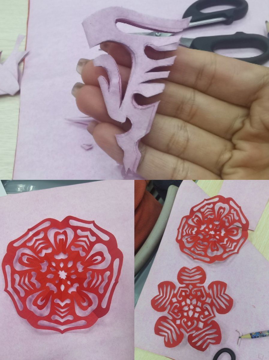 chao简单diy窗花