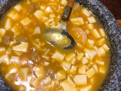 石锅鸡汤豆腐-绿茶餐厅(华联万柳店)