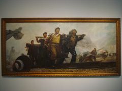 陈逸飞&魏景山·油画《开路先锋》-上海油画雕塑院