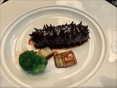 鲜麦仁烧辽参-北京饭店谭家菜