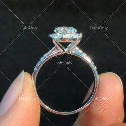 -LightOnly·培育钻石婚戒定制(天坛店)