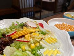 -明洞阿姨·韩式酱蟹烤肉·创意料理(三元桥店)