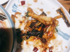 山茄烧豆角-永红源啤酒·烧烤·海鲜·大排档(青特城店)