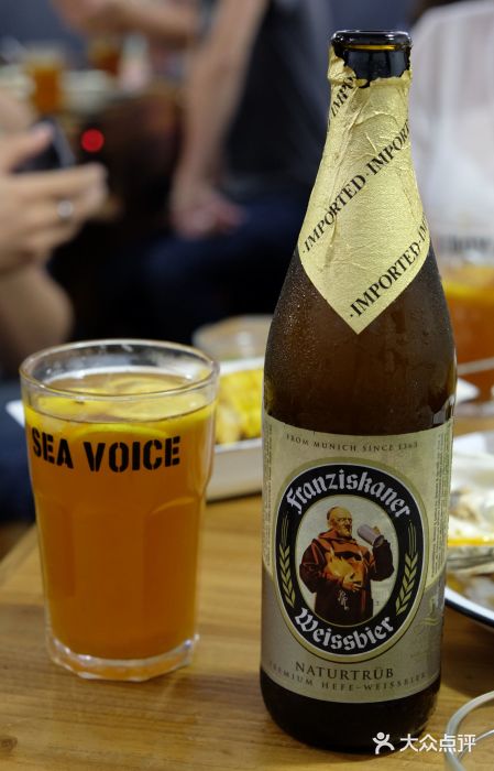 教士小麦啤酒 28元