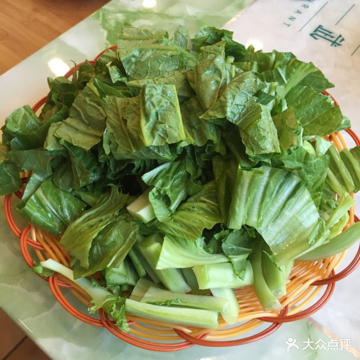 清真·马云武黔味牛肉火锅-青菜-菜-青菜图片-贵阳美食-大众点评网