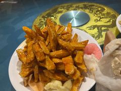拔丝地瓜-靠山屯东北农家菜(八龙桥雅苑店)