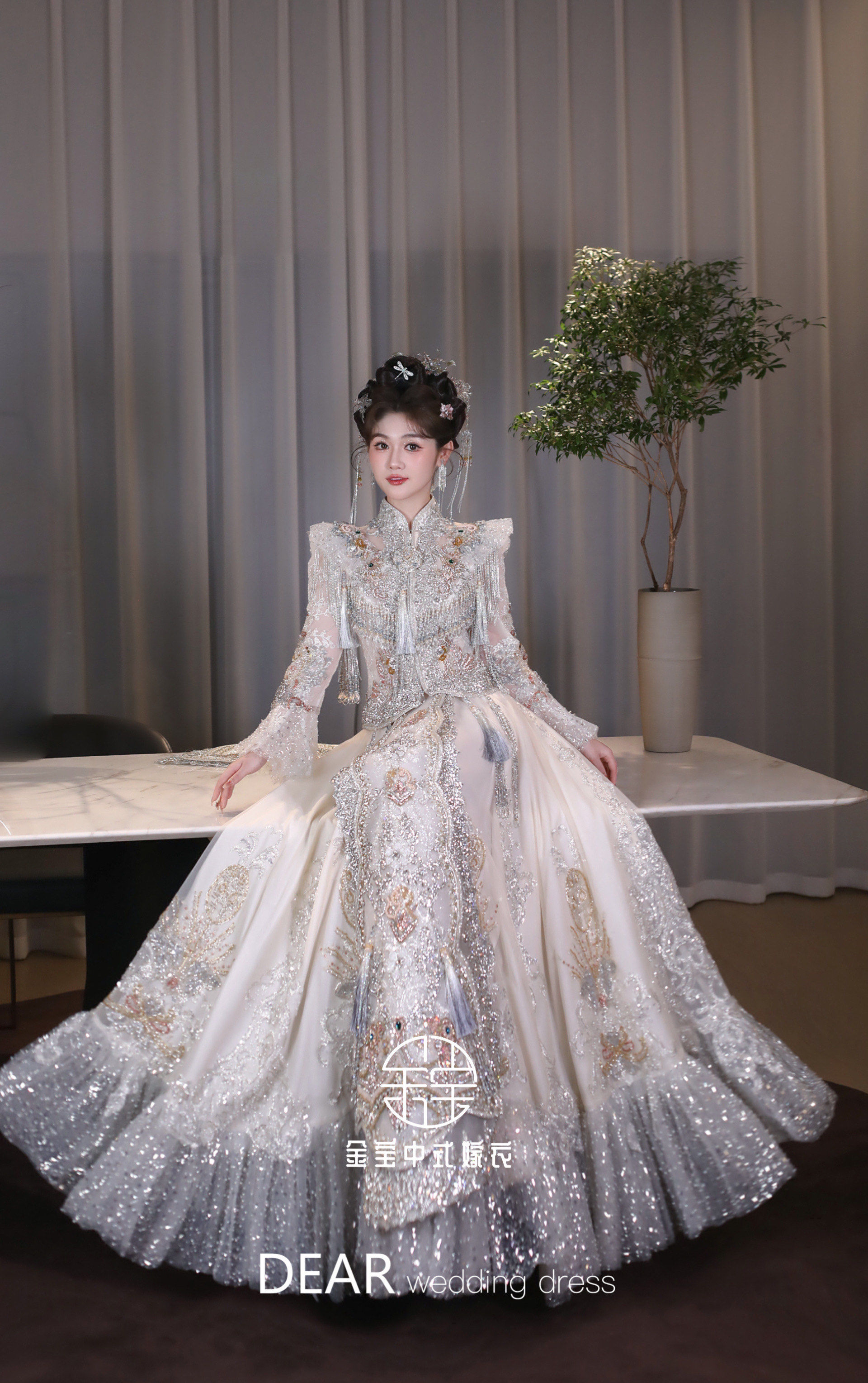 中式秀禾服分享