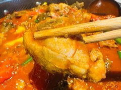 -贵州辣子鸡番茄鸡