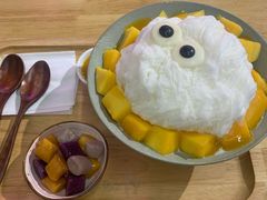 芒果牛奶棉棉冰-怪物的冰与火(天虹商场中山路店)