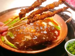 热气羊肉串-京韵胡同·酱香羊蝎子火锅涮肉(长寿路店)