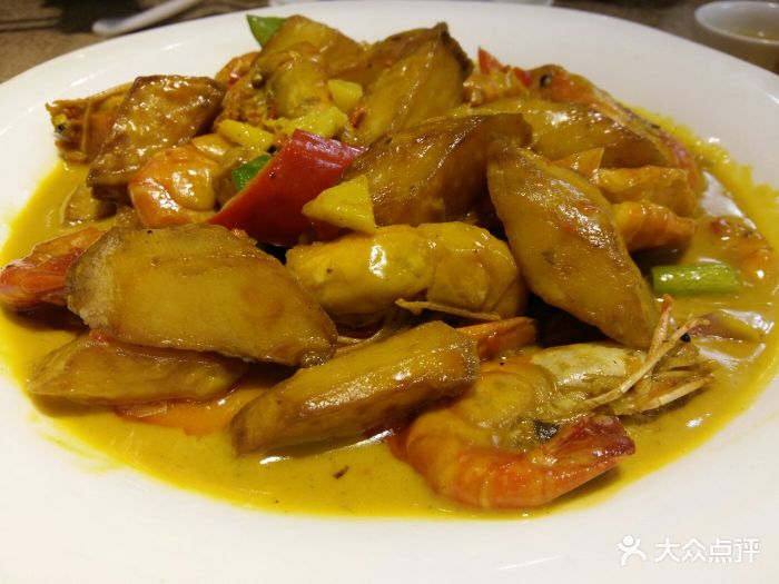 舅父新广府大茶楼(江南西店)娘惹我咖喱大虾图片 - 第2437张